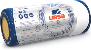 Утеплитель Ursa Geo M-11Ф 12500х1200х50 мм/15 м² /1 мат