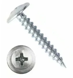 Саморез 4,2*32 с п/ш остроконечный, цинк