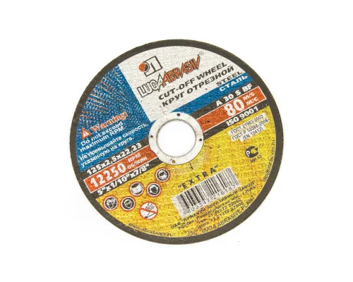 Диск отрезной по металлу 125х2,5х22мм прямой A 30 S BF 80 (14А БУ) Луга D11001252225000  25