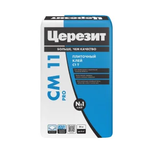Клей для плитки и керамогранита Церезит СМ 11 Pro C1Т 25кг