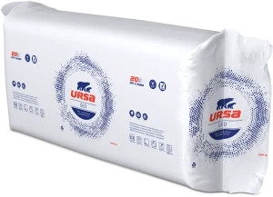 Утеплитель Ursa Geo П-15 1200х610х100 мм/7.63 м² /10 плит 