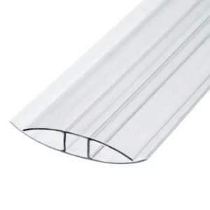 Профиль соединительный неразъемный 6 мм прозрачный Юг-Ойл-Пласт 6 м