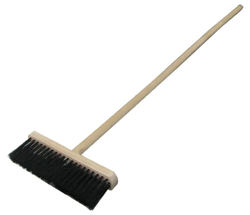 Щетка-швабра 6-и рядная с деревянным черенком К3383+К3363  1