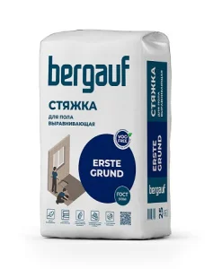 Стяжка для пола выравнивающая Вergauf Erste Grund 20-80мм 25кг