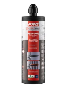 Анкер химический PESF PRO для средних и высоких нагрузок 400мл УТ-059977 Tech-KREP *1 Анкер химический PESF PRO для средних и высоких нагрузок 400мл УТ-059977 Tech-KREP *1