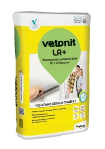 Шпаклевка финишная Weber.Vetonit LR+ 22кг