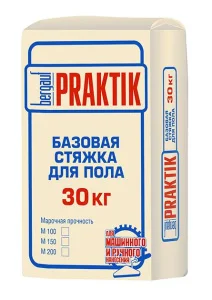 Стяжка для пола базовая Bergauf Praktikм 200 6-80мм 30кг