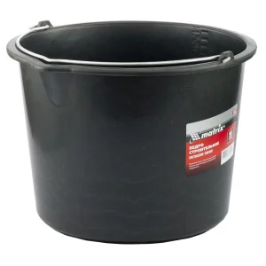 Ведро строительное 20л пластиковое усиленное Matrix 81439  1