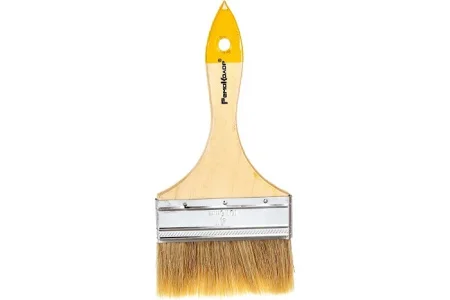 Кисть плоская натур.щетина ,дер.ручка ,100мм уп=12шт