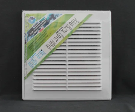 Решетка вентиляционная 200х200мм в рамке с сеткой Люкс (Космовент)  Решетка вентиляционная 200х200мм в рамке с сеткой Люкс (Космовент)