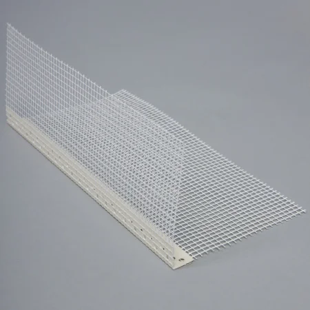 Уголок ПВХ с армир. сеткой 100*150мм (2,5м) 1уп=50/100шт