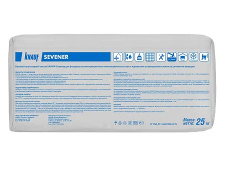 Смесь штукатурно-клеевая Кнауф Севенер 25кг