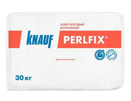 Клей для ГКЛ  Перлфикс 30кг KNAUF 1уп=40шт (3110) Клей для ГКЛ  Перлфикс 30кг KNAUF 1уп=40шт (3110)