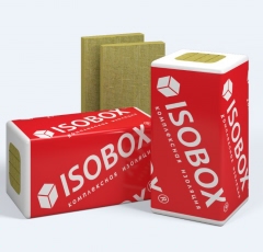 Теплоизоляция ИЗОБОКС ИНСАЙД (45 кг/м3) 1200х600х50 /12 пл, 1 уп-0,432 м3, 8,64 м2