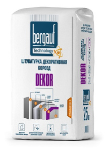 Штукатурка декоративная Bergauf Dekor Coroed Winter фракция 2.5 мм 25 кг 