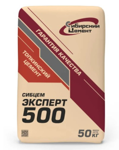 Цемент Портландцемент  ПЦ500Д0 (ЦЕМ I 42.5Б) Топки 50 кг 