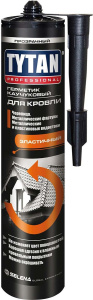 Герметик каучуковый для кровли Professional прозрачный 310мл 91455 (Tytan) 