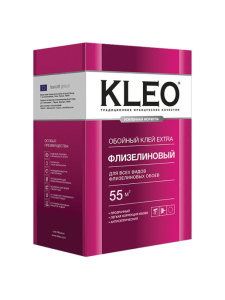 Клей для флизелиновых обоев KLEO EXTRA 55 380гр *1/16