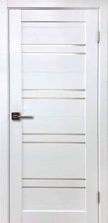 Полотно дверное Х1 белый бланко/мелинга/стекло сатин *700